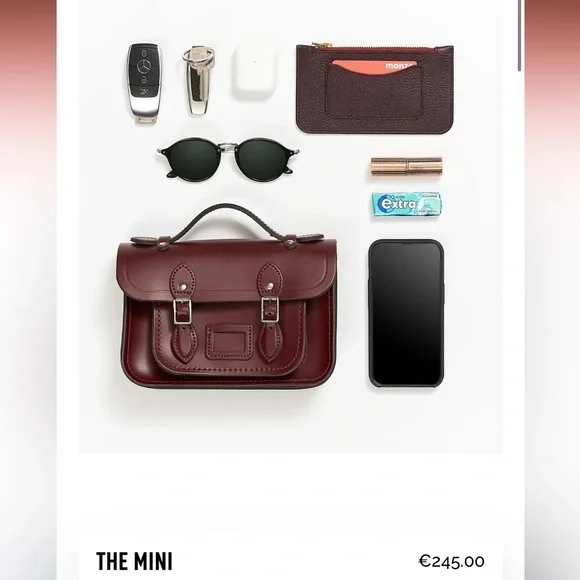 The Cambridge Satchel Co. Crossbody The‎ Tiny- New with tags - Picture 13 of 16